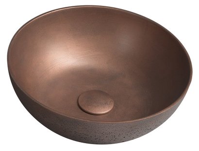 Vrijstaand Waskom Sapho Formigo dia. 39 cm Rond Koper