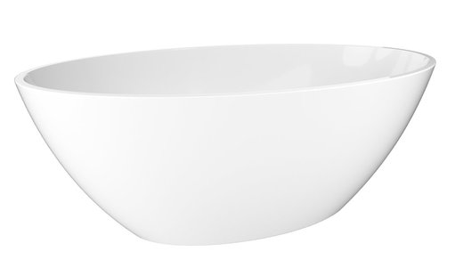 Vrijstaand Bad Sapho Coryn 165x90 cm Wit