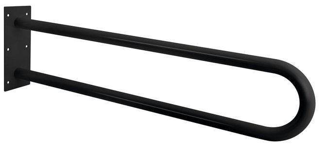 Handgreep U-Vorm Sapho Handicap 60 cm Zwart