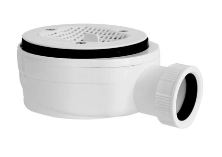 Douchebak Sifon Sapho Gelco ø 9 cm Extra Laag