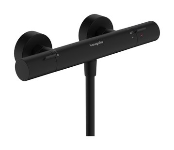 Hansgrohe Ecostat Fine Opbouw douchethermostaat, mat zwart