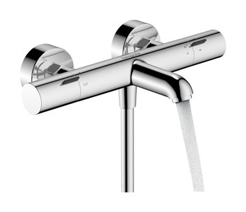 Hansgrohe Ecostat Fine Opbouw badthermostaat, chroom