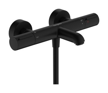 Hansgrohe Ecostat Element Opbouw badthermostaat, mat zwart