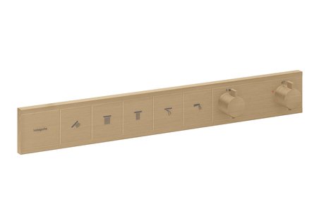 Hansgrohe RainSelect thermostaat inbouw voor 5 functies, Brushed Bronze