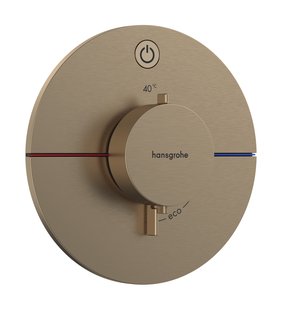 Hansgrohe ShowerSelect Comfort S thermostaat inbouw voor 1 functie, Brushed Bronze