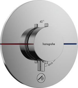 Hansgrohe ShowerSelect Comfort S thermostaat inbouw voor 1 functie en extra uitgang, chroom