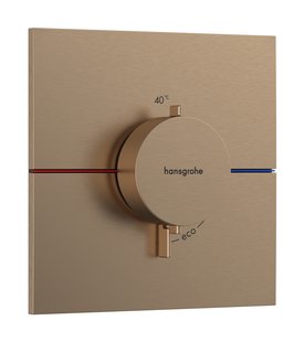 Hansgrohe ShowerSelect Comfort E thermostaat inbouw, Brushed Bronze