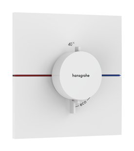 Hansgrohe ShowerSelect Comfort E thermostaat inbouw, mat wit