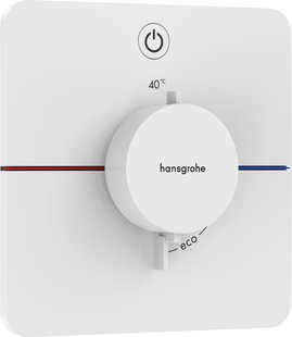 Hansgrohe ShowerSelect Comfort Q thermostaat inbouw voor 1 functie, mat wit