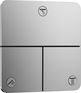 Hansgrohe ShowerSelect Comfort Q stopkraan inbouw voor 3 functies, chroom