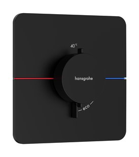 Hansgrohe ShowerSelect Comfort Q thermostaat inbouw, mat zwart