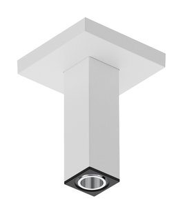 Hansgrohe plafondaansluiting E 10 cm, mat wit