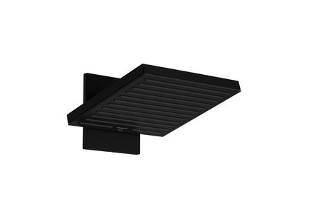 Hansgrohe Pulsify E hoofddouche 260 2jet EcoSmart met wandaansluiting, mat zwart