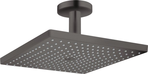 Hansgrohe Raindance E hoofddouche 300 1jet EcoSmart met plafondaansluiting, Brushed Black Chrome