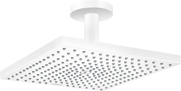 Hansgrohe Raindance E hoofddouche 300 1jet EcoSmart met plafondaansluiting, mat wit