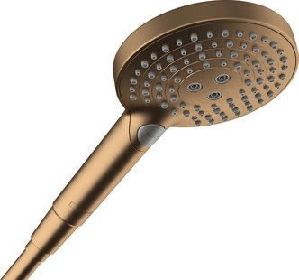 Hansgrohe Raindance Select S handdouche 120 3jet PowderRain EcoSmart, Brushed Bronze