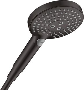 Hansgrohe Raindance Select S handdouche 120 3jet PowderRain EcoSmart, mat zwart