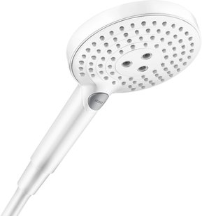 Hansgrohe Raindance Select S handdouche 120 3jet PowderRain EcoSmart+, mat wit