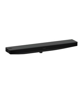 Hansgrohe Rainfinity muuraansluiting Porter 500 met douchehouder en planchet L, mat zwart