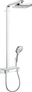 Hansgrohe Raindance Select E Showerpipe 300 2jet met ShowerTablet Select 300, chroom