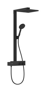 Hansgrohe Raindance E Showerpipe 300 1jet met ShowerTablet 350, mat zwart