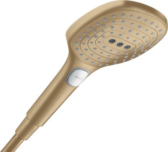 Hansgrohe Raindance Select E handdouche 120 3jet PowderRain EcoSmart+, Brushed Bronze