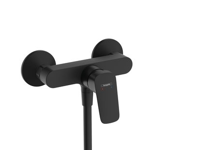 Hansgrohe Logis ééngreeps douchemengkraan opbouw, mat zwart