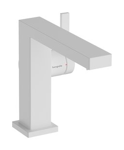 Hansgrohe Tecturis E 110 Fine CoolStart ééngreeps wastafelmengkraan met PushOpen, mat wit