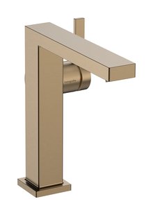 Hansgrohe Tecturis E 150 Fine CoolStart ééngreeps wastafelmengkraan met PushOpen, Brushed Bronze