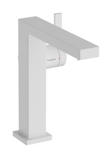 Hansgrohe Tecturis E 150 Fine CoolStart ééngreeps wastafelmengkraan met PushOpen, mat wit