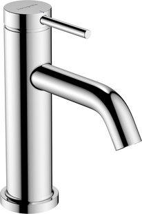 Hansgrohe Tecturis S fonteinkraan 80 met rechte greep voor koud water of vooraf ingestelde watertemperatuur zonder waste, chroom