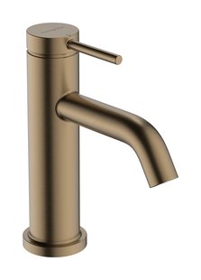 Hansgrohe Tecturis S fonteinkraan 80 met rechte greep voor koud water of vooraf ingestelde watertemperatuur zonder waste, Brushed Bronze