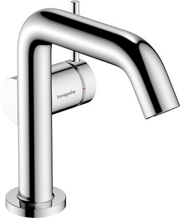 Hansgrohe Tecturis S ééngreeps wastafelkraan 110 Fine CoolStart met afvoerplug, chroom