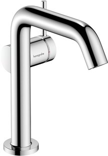 Hansgrohe Tecturis S ééngreeps wastafelkraan 150 Fine CoolStart zonder waste, chroom