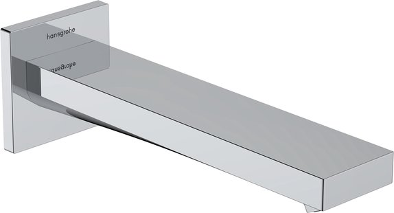 Hansgrohe Tecturis E baduitloop, chroom