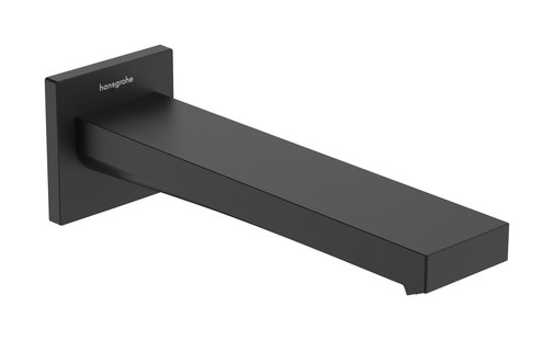 Hansgrohe Tecturis E baduitloop, mat zwart