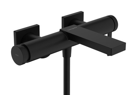 Hansgrohe Tecturis E ééngreeps badmengkraan opbouw, mat zwart