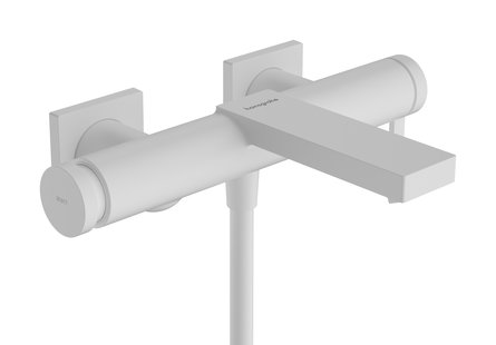 Hansgrohe Tecturis E ééngreeps badmengkraan opbouw, mat wit