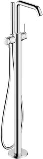Hansgrohe Tecturis S ééngreeps badmengkraan vloergemonteerd, chroom