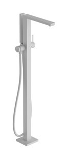 Hansgrohe Tecturis E ééngreeps badmengkraan vloergemonteerd, mat wit