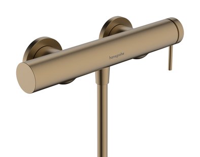 Hansgrohe Tecturis S ééngreeps douchekraan opbouw, Brushed Bronze