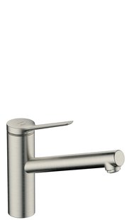 Hansgrohe Zesis M33 ééngreeps keukenmengkraan 150 CoolStart, EcoSmart 1jet, rvs look