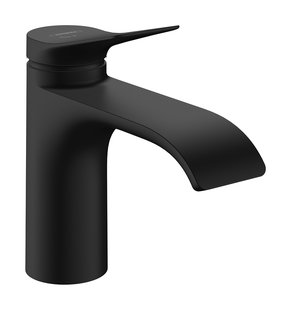 Hansgrohe Vivenis ééngreeps wastafelkraan 80 CoolStart zonder waste, mat zwart