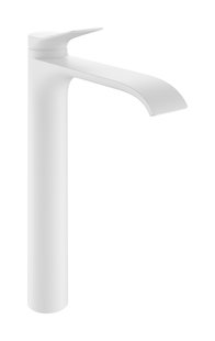 Hansgrohe Vivenis ééngreeps wastafelmengkraan 250 CoolStart voor waskom zonder afvoer, mat wit