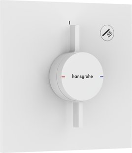 Hansgrohe DuoTurn E kraan inbouw voor 1 functie, mat wit