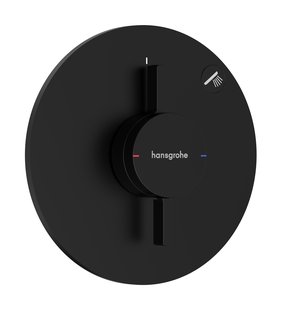 Hansgrohe DuoTurn S kraan inbouw voor 1 functie, mat zwart