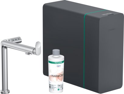 Hansgrohe Aqittura M91 Soda systeem 240, 1jet, chroom