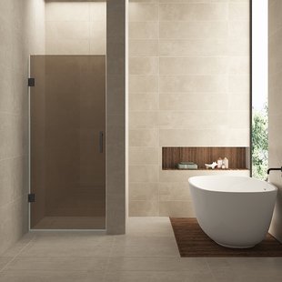 Nisdeur Wiesbaden Less 70x200 cm 8 mm Nano Vintage Brons Glas Gunmetal