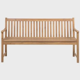 Beliani-VIVARA L-Tuinbank-Lichthout-FSC® gecertificeerd acaciahout