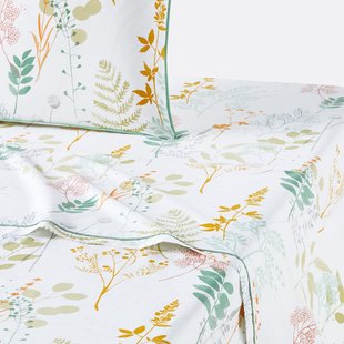 Plat laken in perkalkatoen, Herbarium